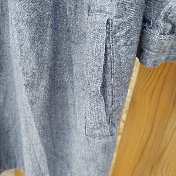 Roots Denim Tunic Dress Shirt XL - Picture 4 of 7
